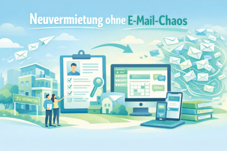 Neuvermietung ohne E-Mail Chaos: Bewerbungen, Unterlagen, Termine steuern